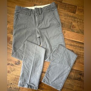 Gap kids grey slim fit chino pants, boys size 18